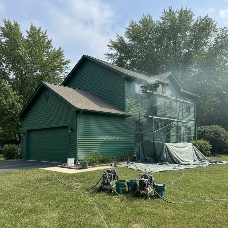 Aluminum Siding Painting in Fort Collins, CO