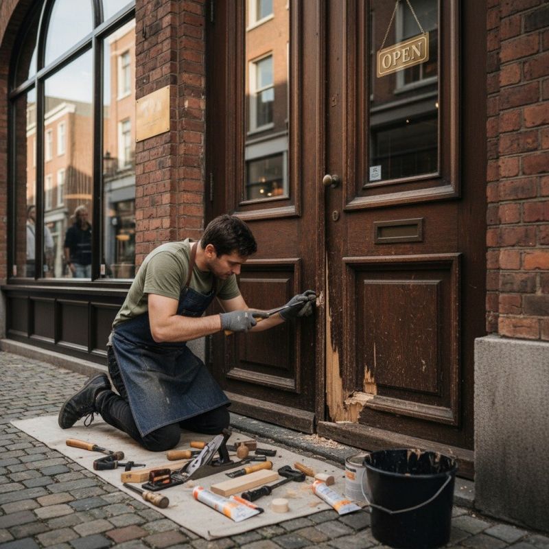 Oak Door Restoration